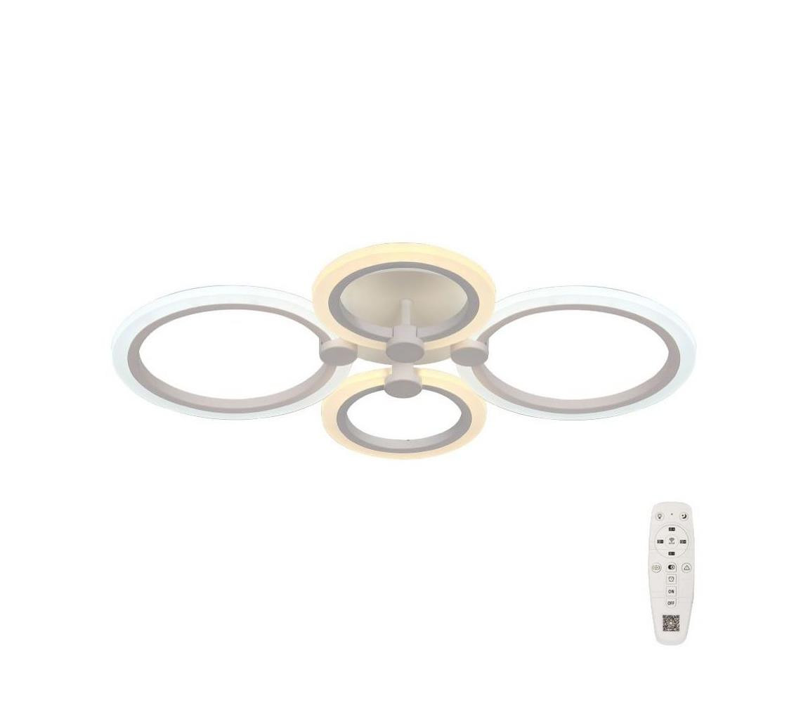 LED Stmívatelný přisazený lustr LED/45W/230V 3000-6500K + DO