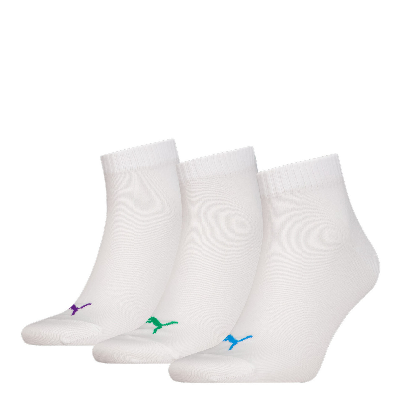 3PACK ponožky Puma bílé (271080001 089) M
