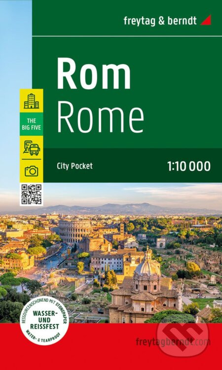 Rím - Rome 1:10 000 - freytag&berndt