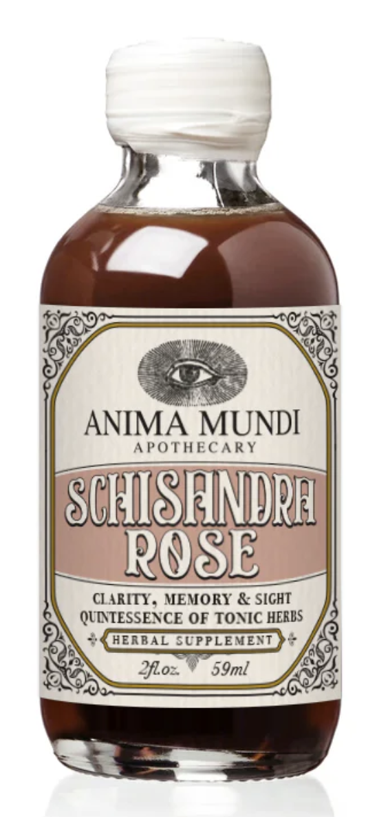 Anima Mundi Schisandra Rose Elixir, elixír z klanoprašky čínské a růže, 59 ml