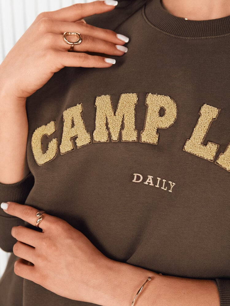 SAFONIS dámská mikina hnědá Dstreet