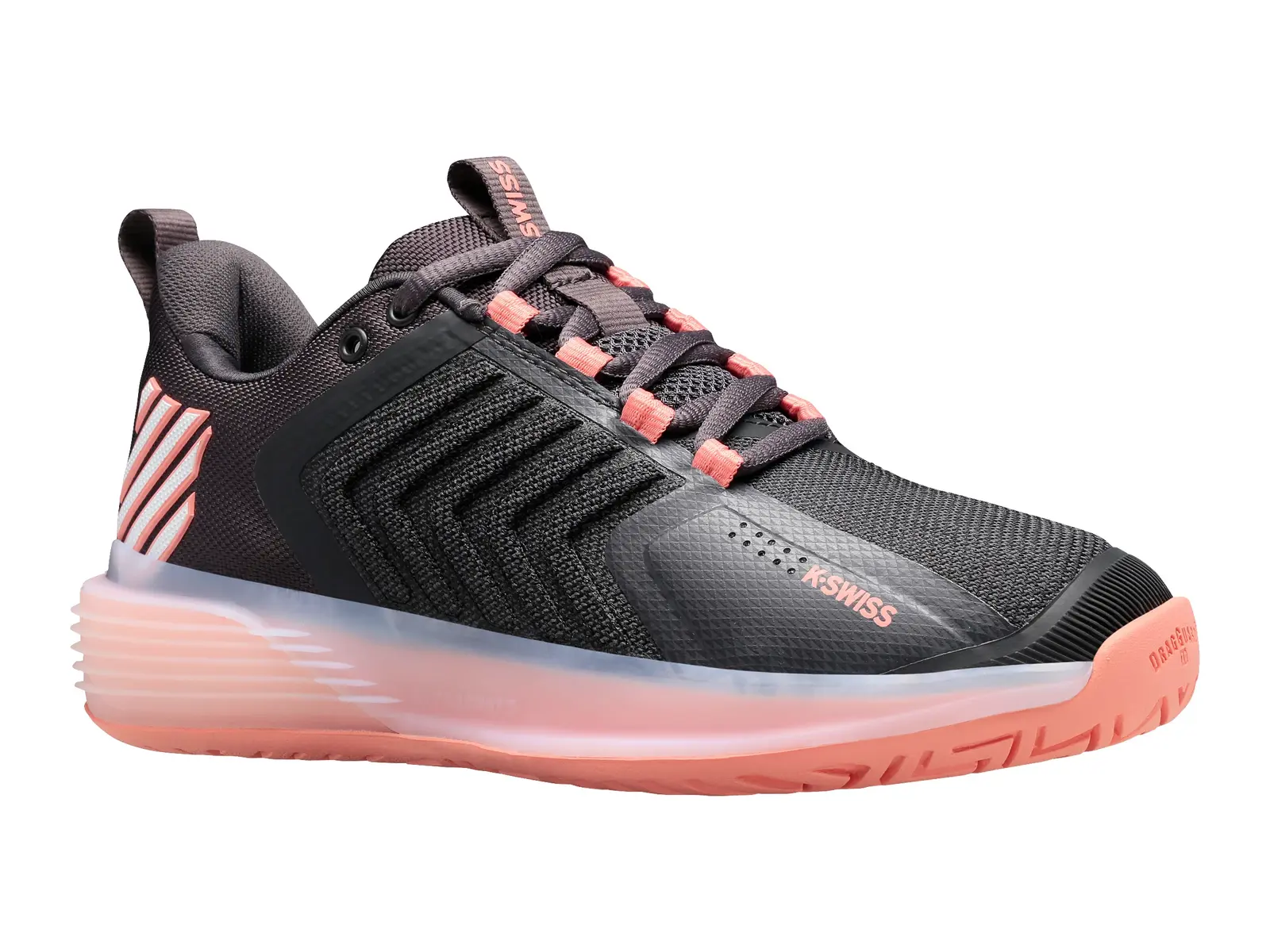 Dámská tenisová obuv K-Swiss  Ultrashot 3 Asphalt/Peach Amber  EUR 40