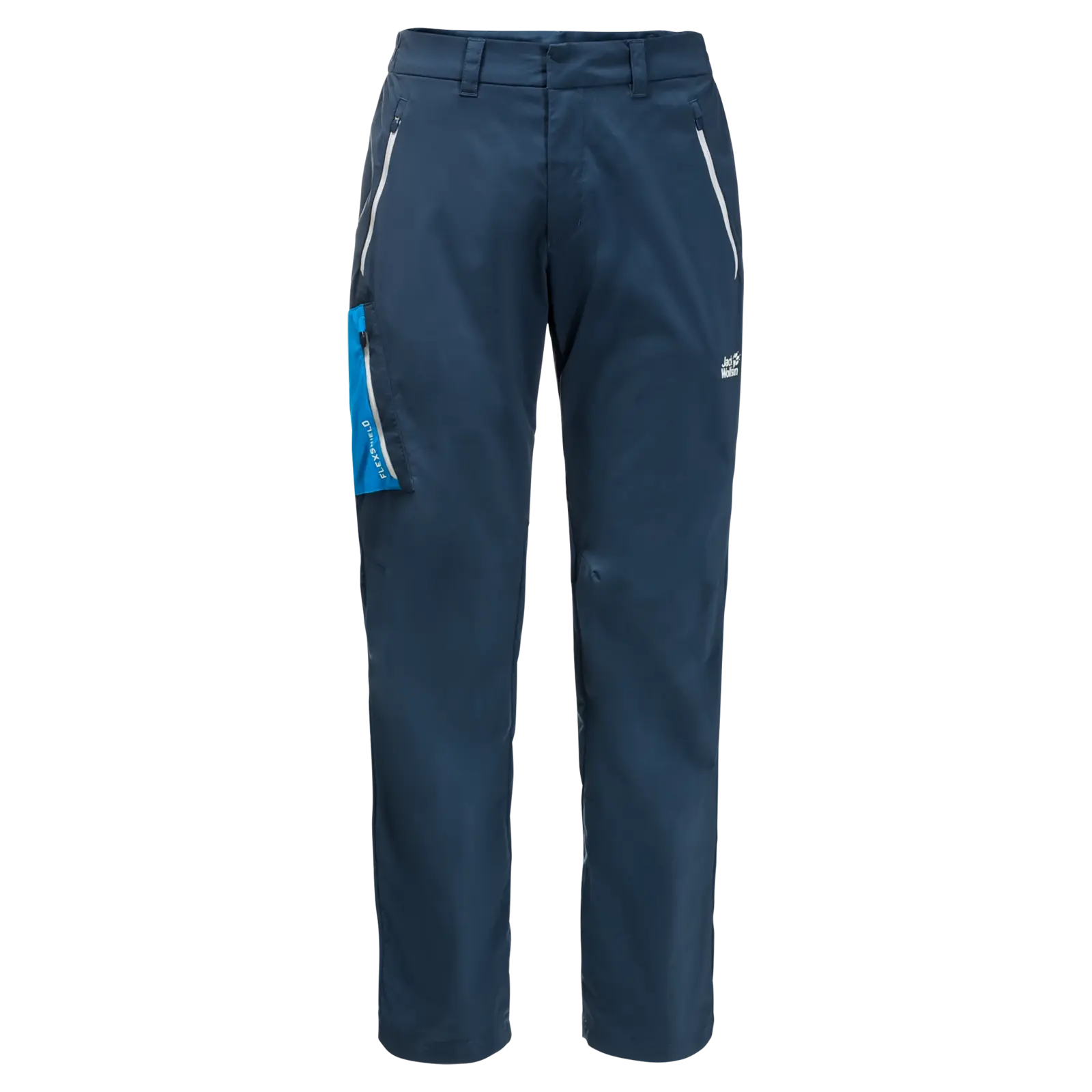 Pánské kalhoty Jack Wolfskin  Overland Pants Thunder Blue