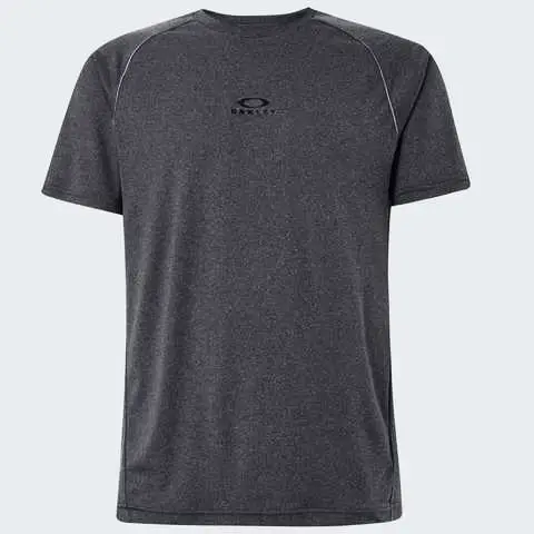 Pánské tričko Oakley  Heathered Top Dark Grey Heather