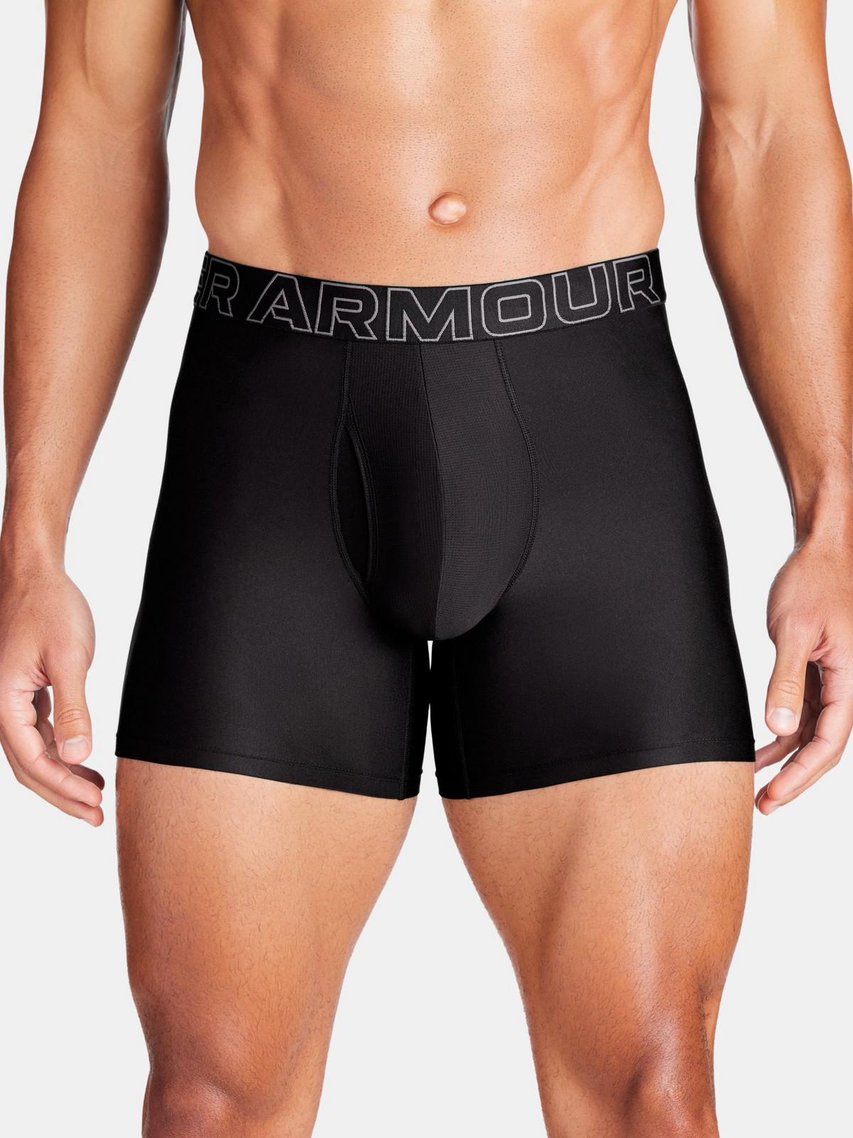 Under Armour Boxerky M UA Perf Tech 6in-BLK - Pánské