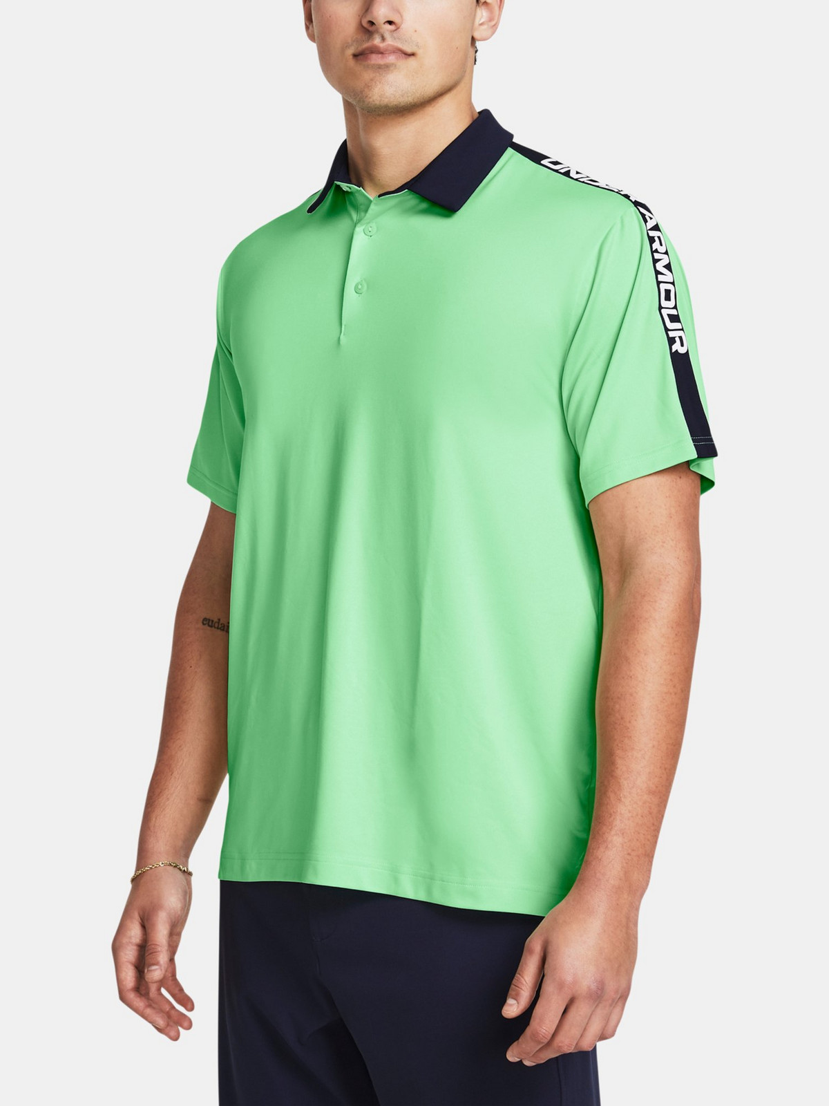 Under Armour Tričko UA Playoff 3.0 Striker Polo-GRN - Pánské