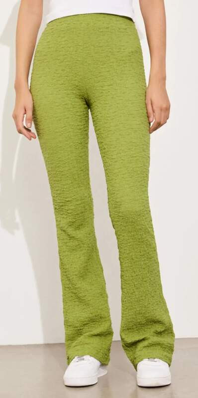 Dámské zelené kalhoty Envii