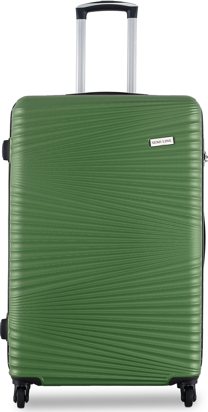 Velký kufr Semi Line T5746-3 Zielony