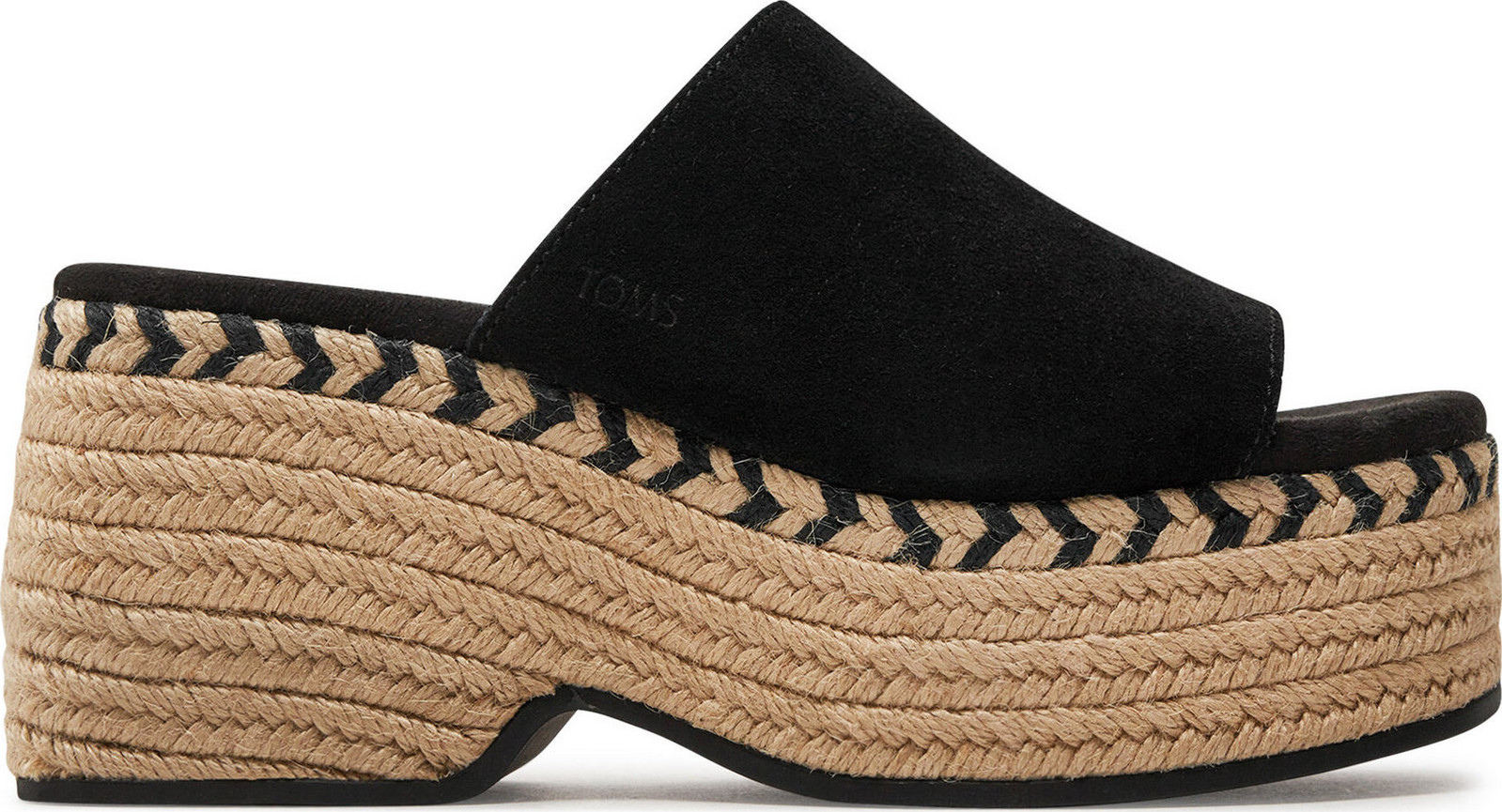 Espadrilky Toms Laila Mule 10020762 Černá