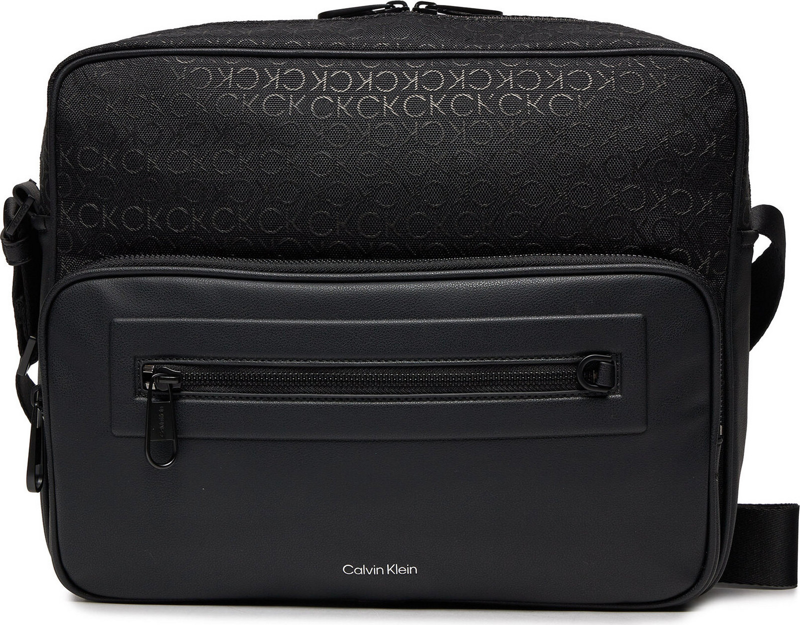 Taška Calvin Klein Ck Elevated K50K511613 Jacquard Mono Black 0GK
