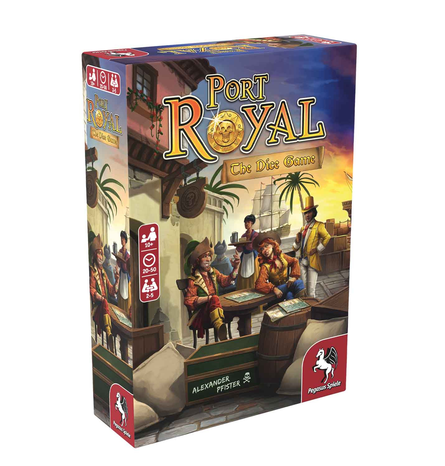 Pegasus Spiele Port Royal – The Dice Game