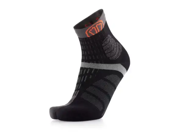 Sidas T-Free Trail běžecké ponožky Black/Grey vel. S (37-38)