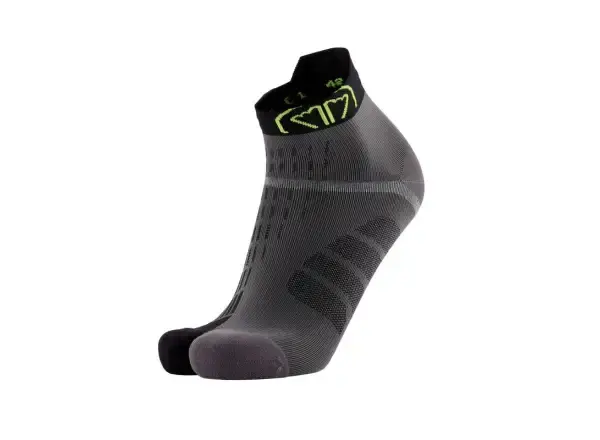 Sidas T-Free Run běžecké ponožky Grey/Black vel. S (37-38)
