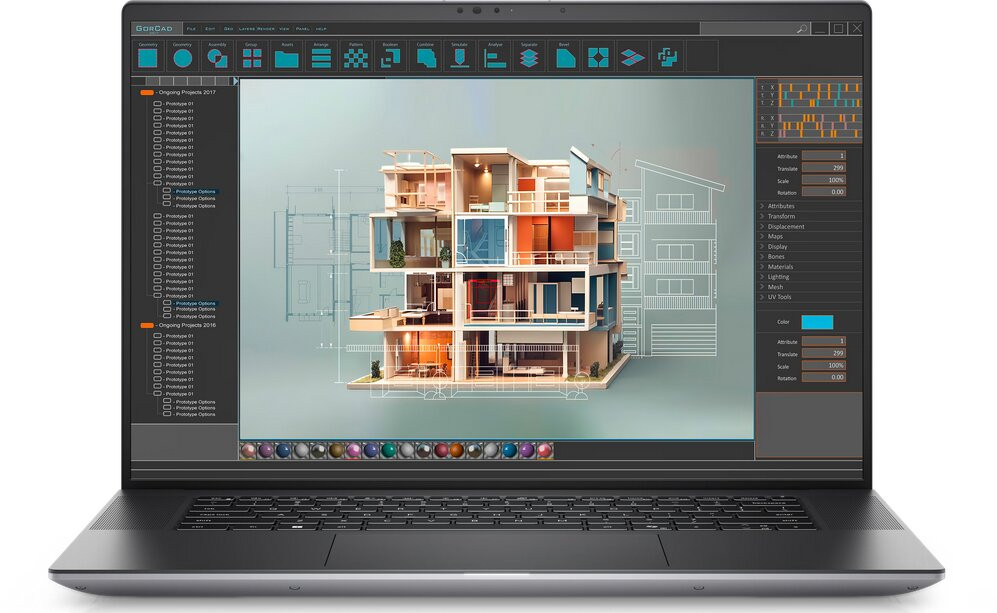 Dell Precision 16 (5690), šedá - JFTMW