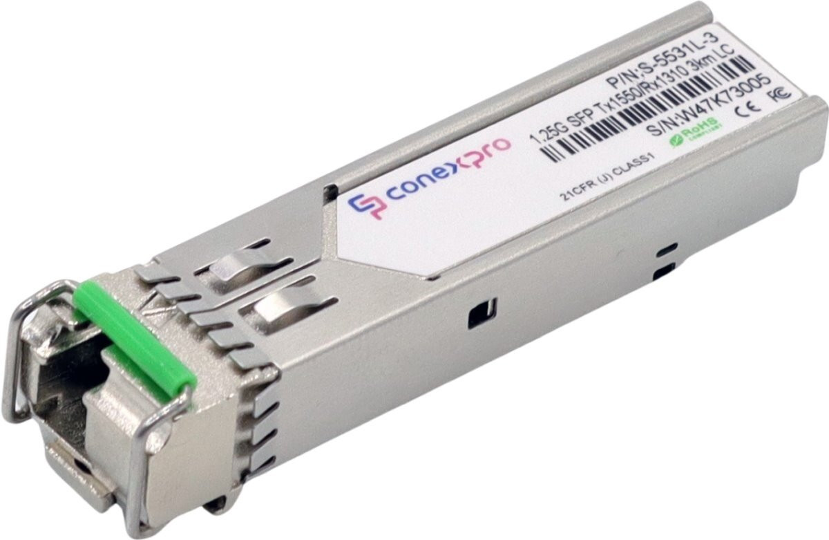 Conexpro SFP modul, 1,25Gbit, SM, Tx1550/Rx1310nm, 3km, DDM, 1x LC - S-5531L-3