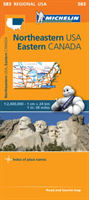 Northeastern USA, Eastern Canada - Michelin Regional Map 583 - Map(Sheet map)