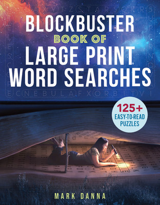 Blockbuster Book of Large Print Word Searches (Danna Mark)(Paperback)