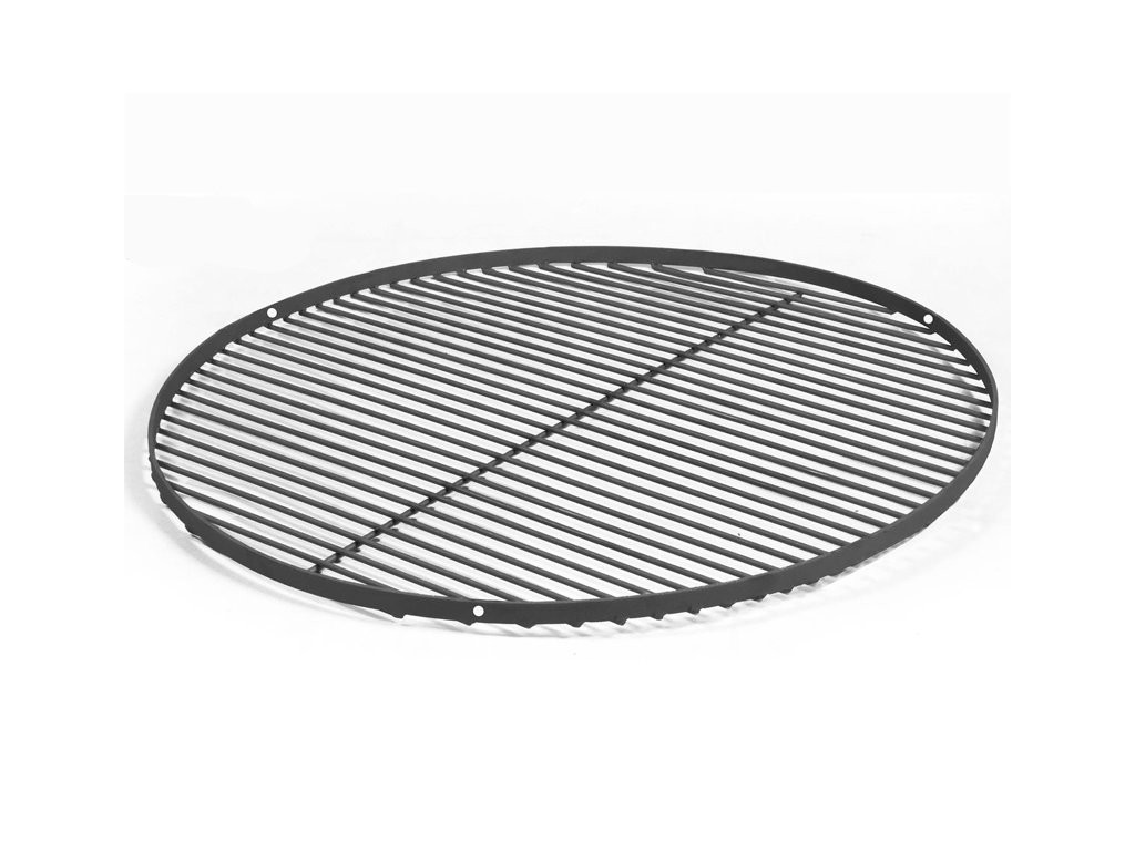 Grilovací rošt LEGI na ohniště 60 cm a trojnožku, kulatý, černá ocel