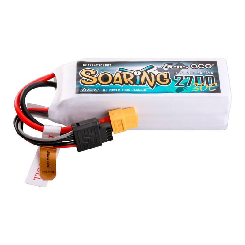 Gens ace G-Tech Soaring 2700mAh 14,8V 30C 4S1P LiPo XT60