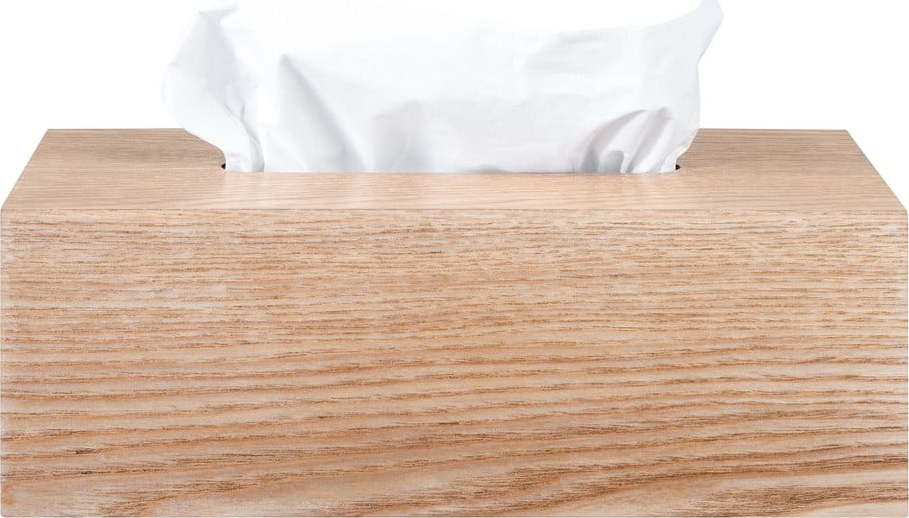 Dřevěný box na kapesníky Wilo – Blomus