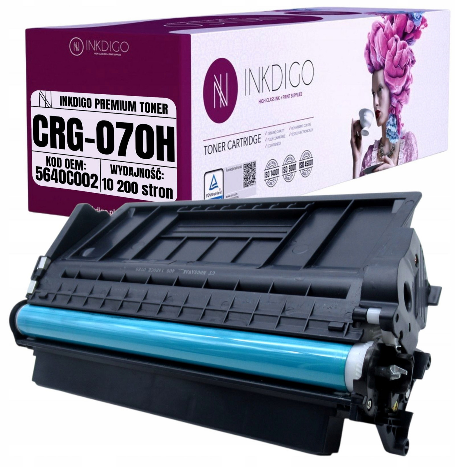 Náhradní toner 070H pro Canon i-SENSYS Lbp 243 246 247 Mf 461 462 463 465