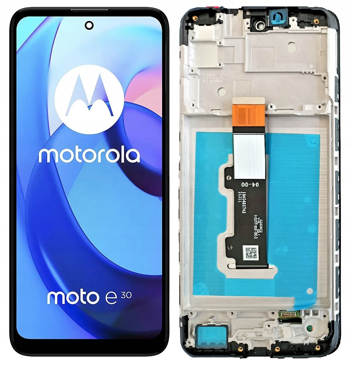 LCD Displej Pro Motorola E30 Rámeček