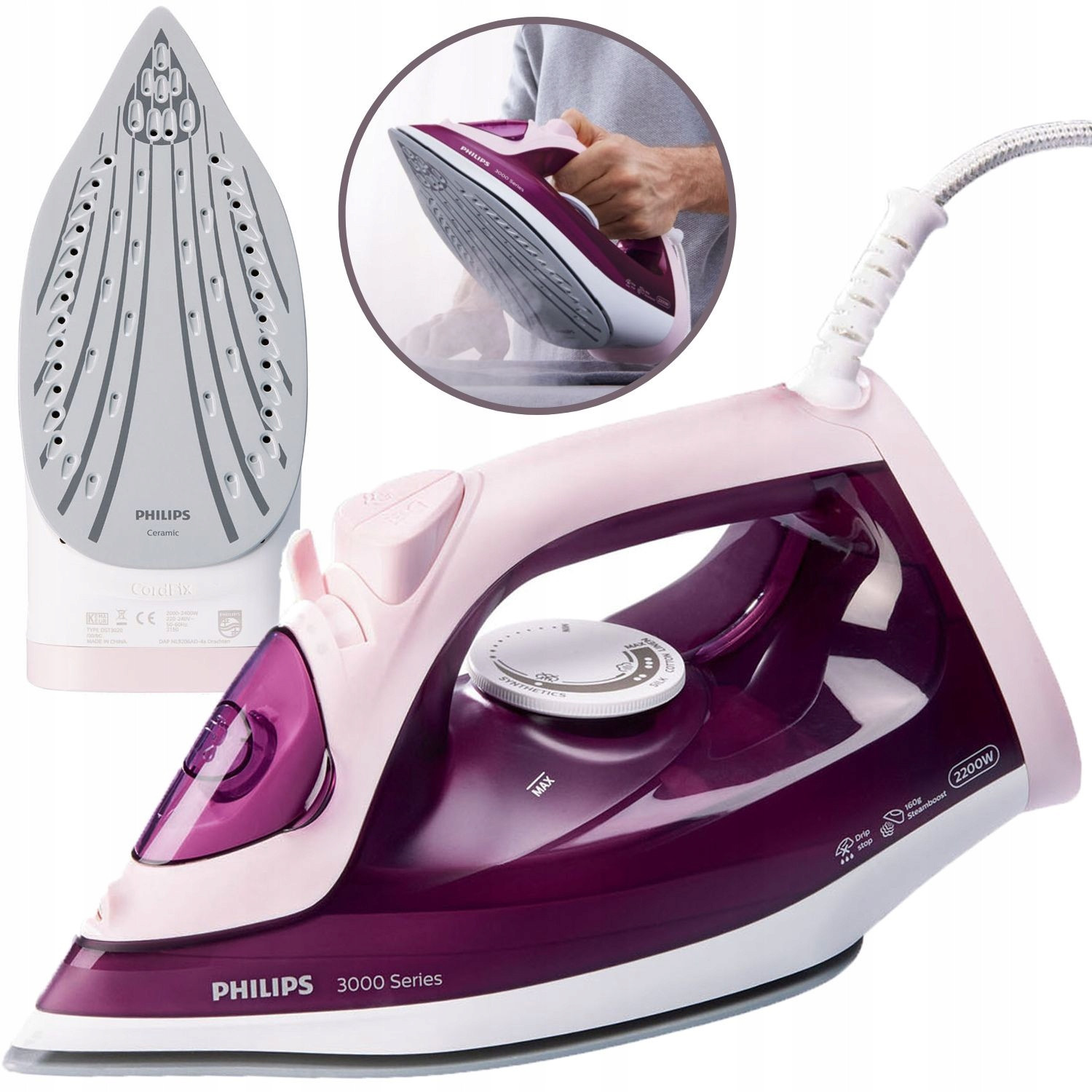 Napařovací žehlička Philips DST3020/30 2200W