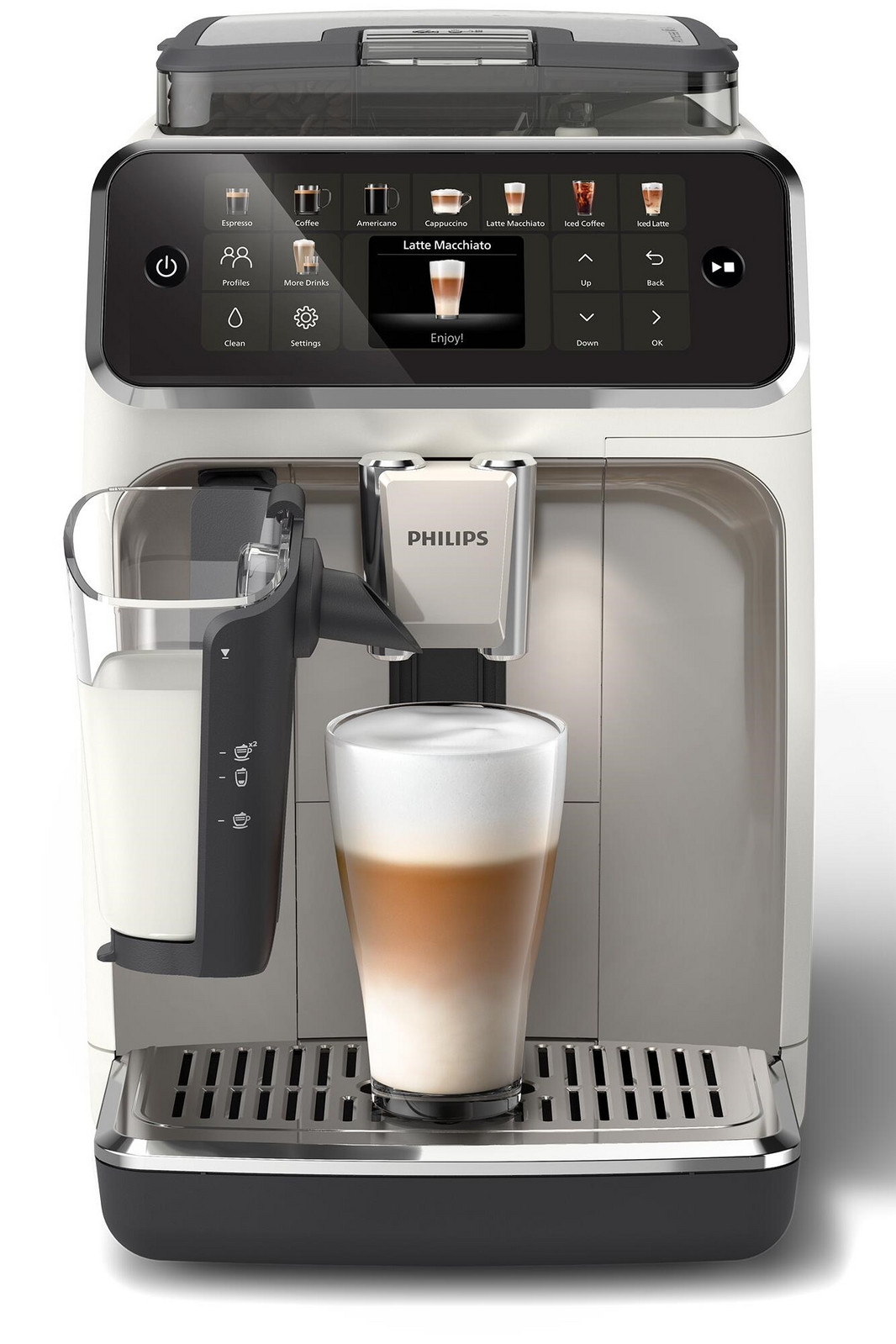 Automatický tlakový kávovar Philips EP5543/90 230 W bílý