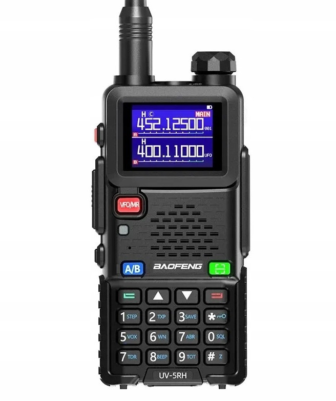 Radiostanice vysílačka Baofeng Uv 5RH 10W 6-pásm 3-úrovně výkonu