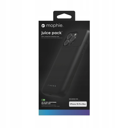 Pouzdro Mophie PowerBank 3000mAh BatteryPack case baterie pro iPhone 15 Pro Max