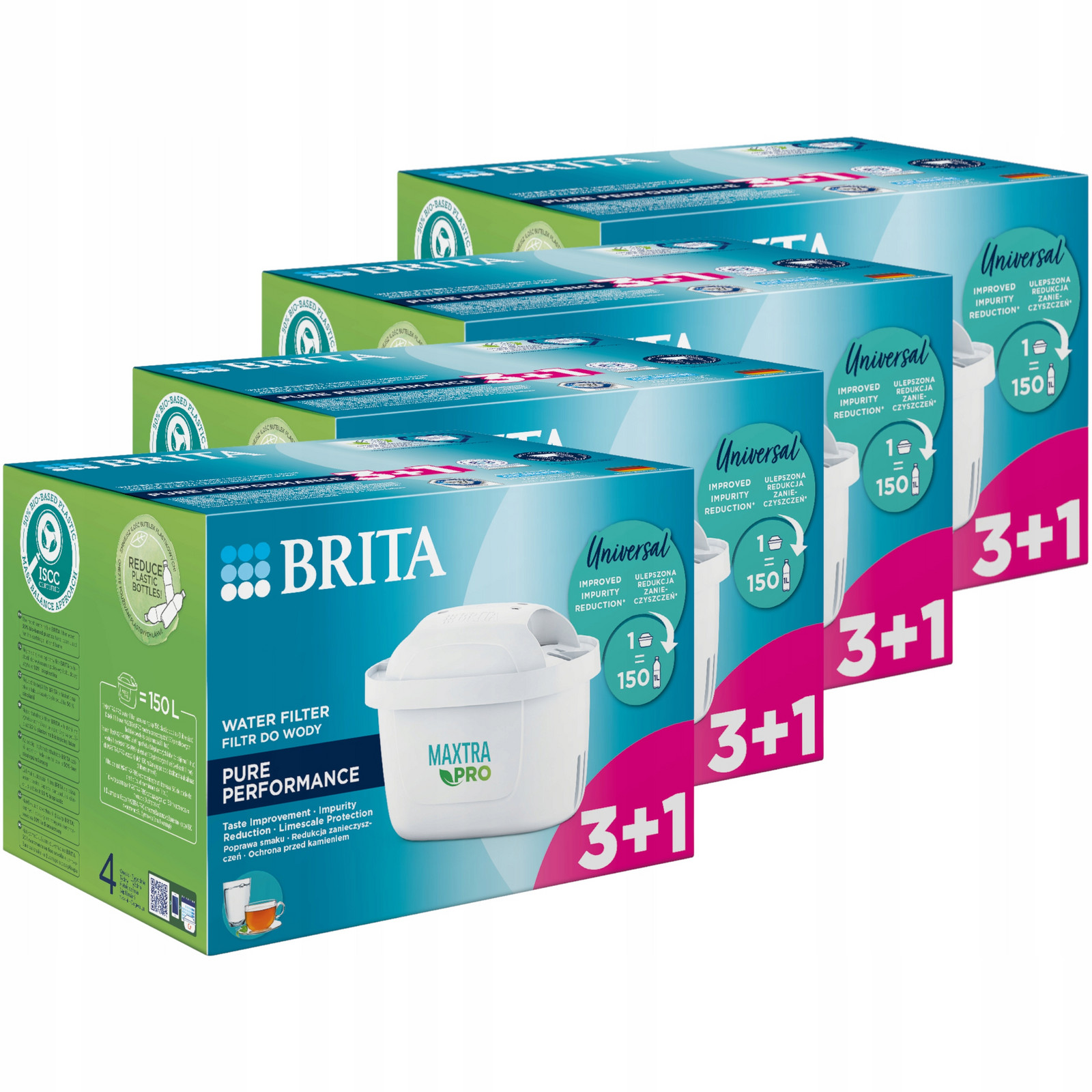 Vodní filtr Brita Maxtra Pro pro filtrační konvici Brita Style 16x