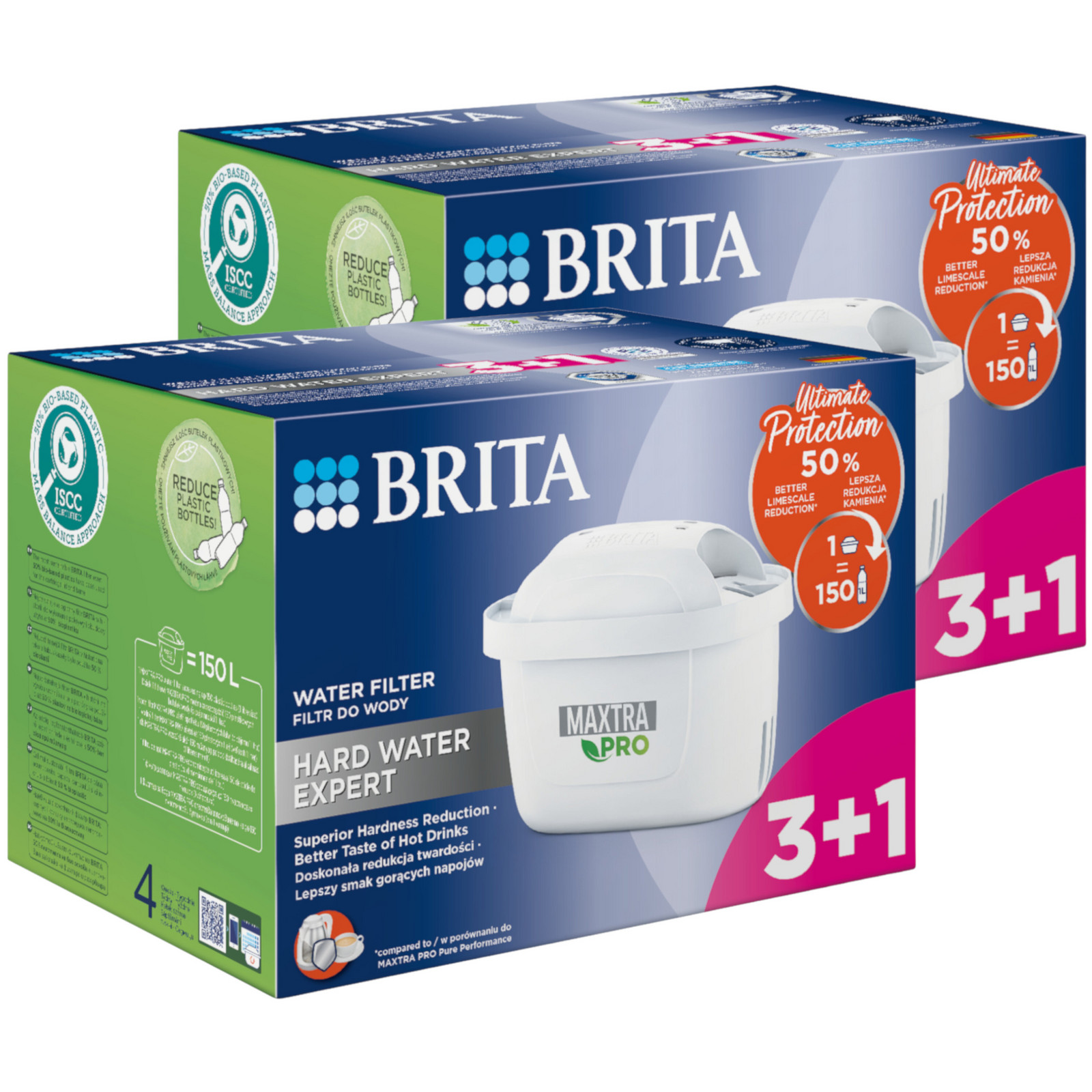 Filtr Brita Maxtra Pro Hard Water Expert pro filtrační konvici Brita 8x