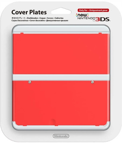 Cover Plates Pro Konzoli New Nintendo 3DS [červený] Výměnný Panel