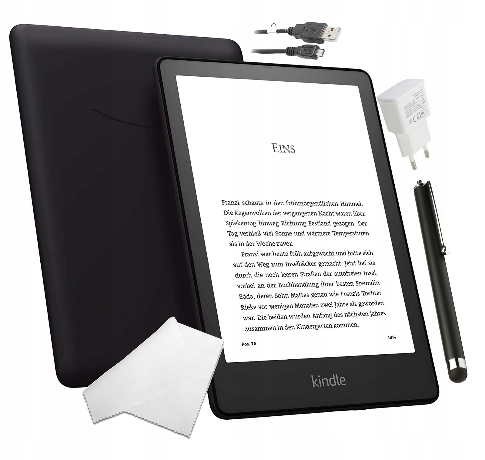 Čtečka Amazon Kindle Paperwhite 5 16GB Bez Reklam Voděodolná Doplňky