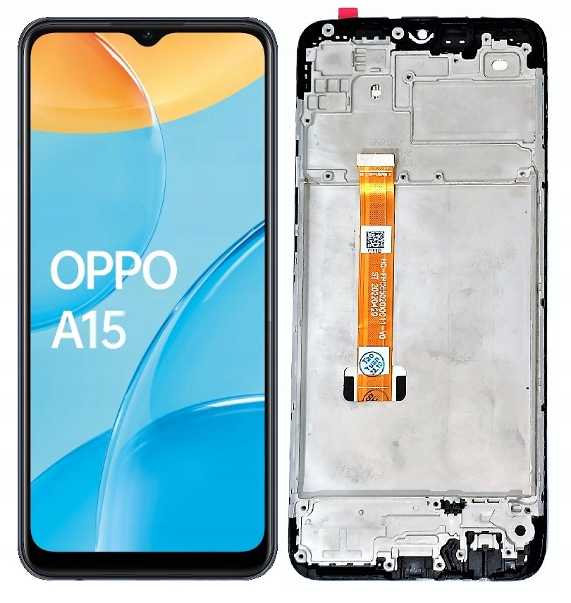 LCD Displej Pro Oppo A15 Rámeček