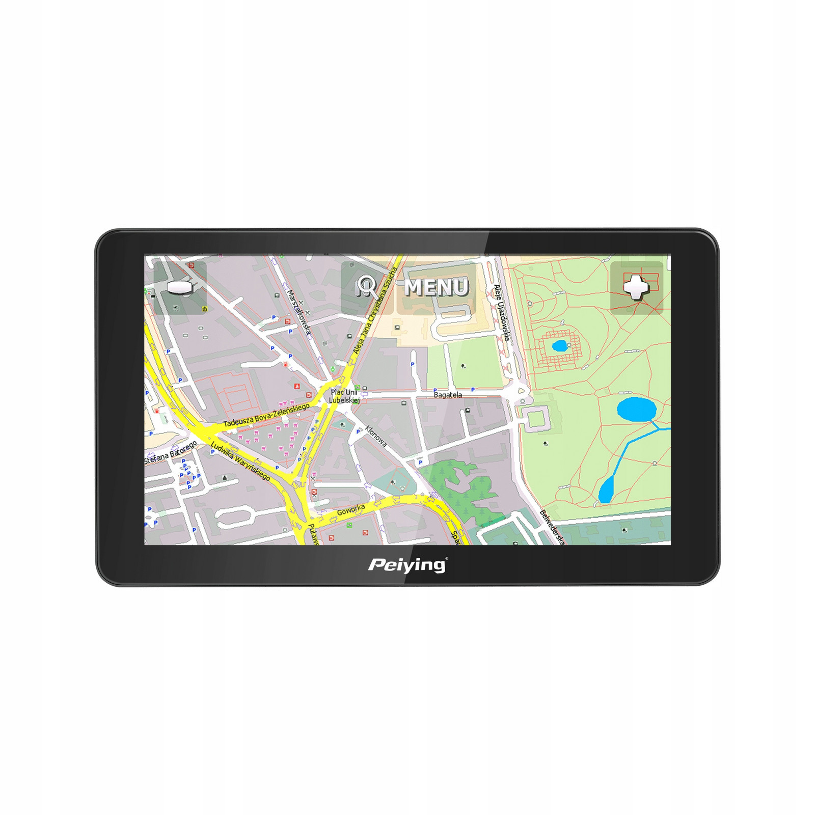 Peiying Basic PY-GPS7014 Gps navigace do auta s mapami Evropy