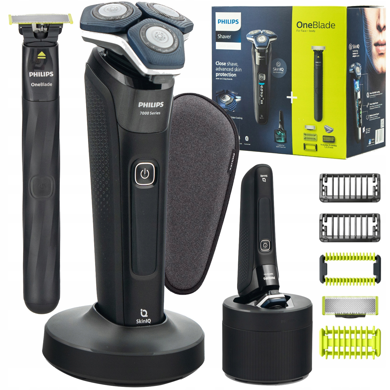 Holicí strojek Philips S7886/78 Series 7000 zastřihovač Philips One Blade