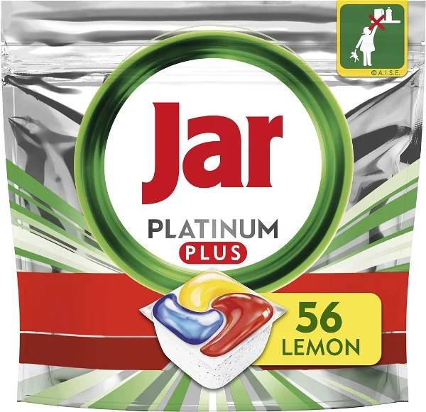 Jar Platinum Plus Lemon 56 ks