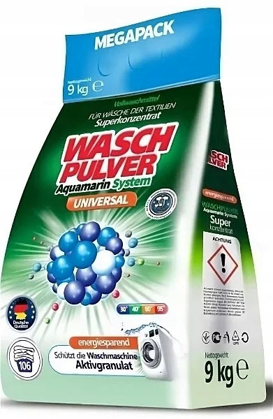 Wasch Pulver Universal 9 kg (106 praní)