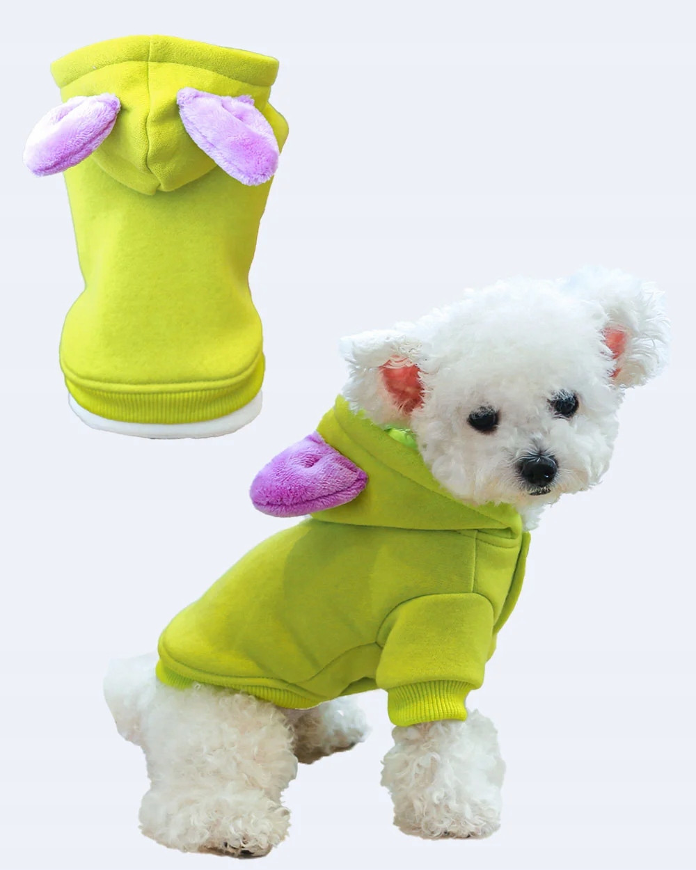 Obleček Mikina Pro Psa S Kapucí Na Knoflíky Gizmo XL