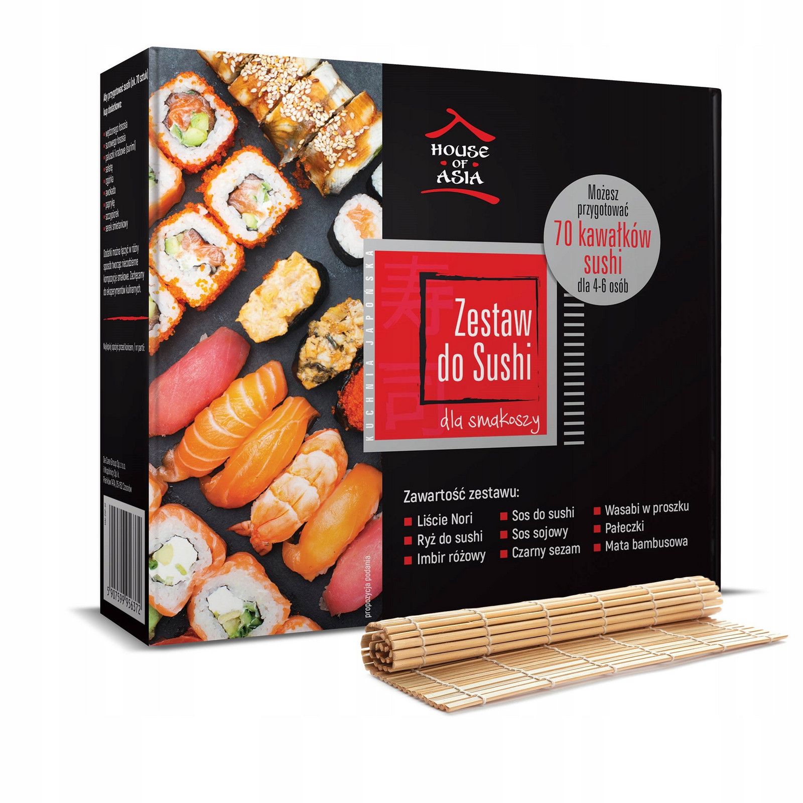 House Of Asia Sushi Set 1066 G