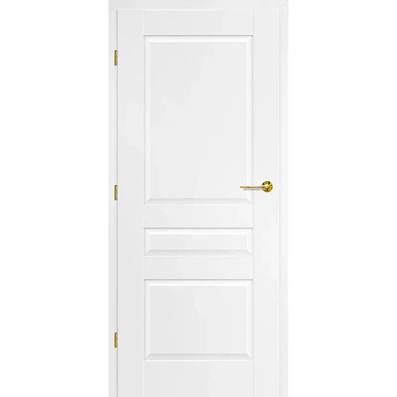 Bílé interiérové dveře Nemézie 6 (UV Lak) - Výška 210 cm