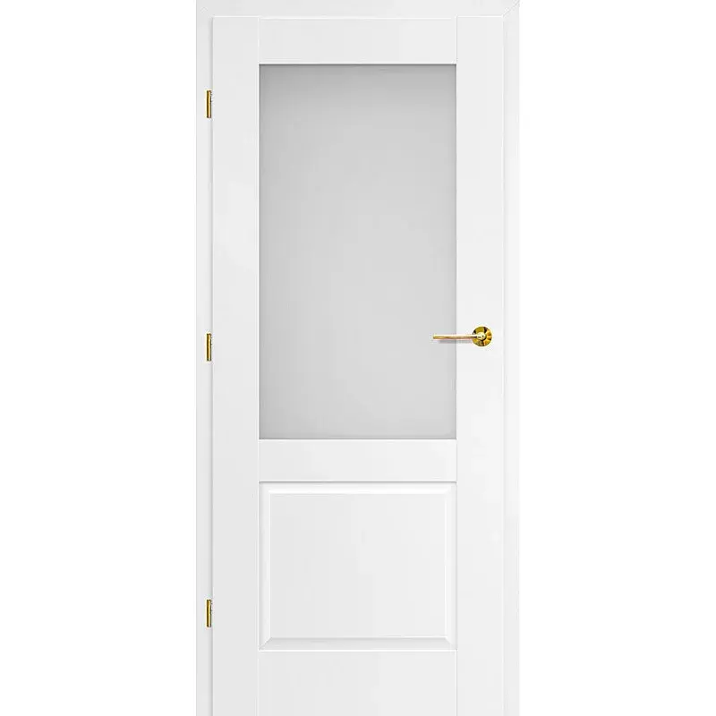 Bílé interiérové dveře Nemézie 7 (UV Lak) - Výška 210 cm