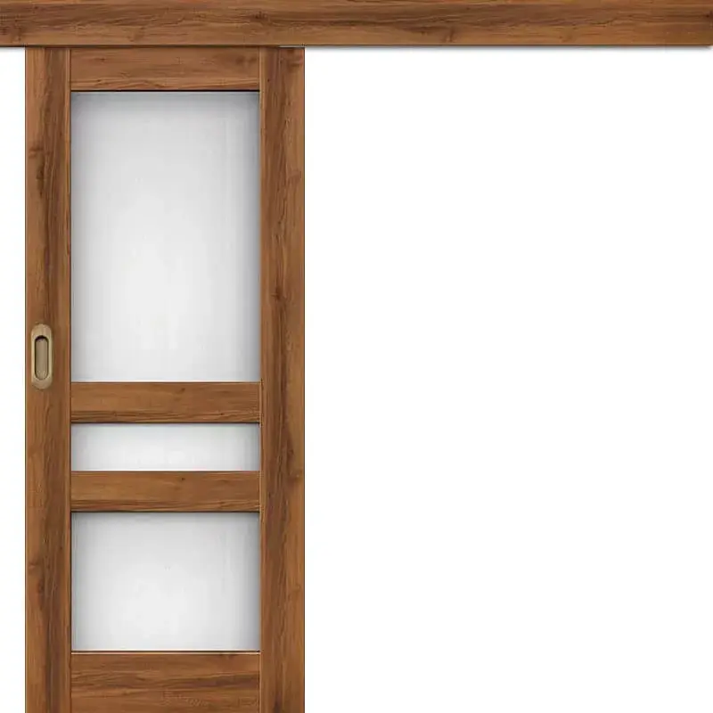 Posuvné dveře na stěnu Nemézie - Výška 210 cm