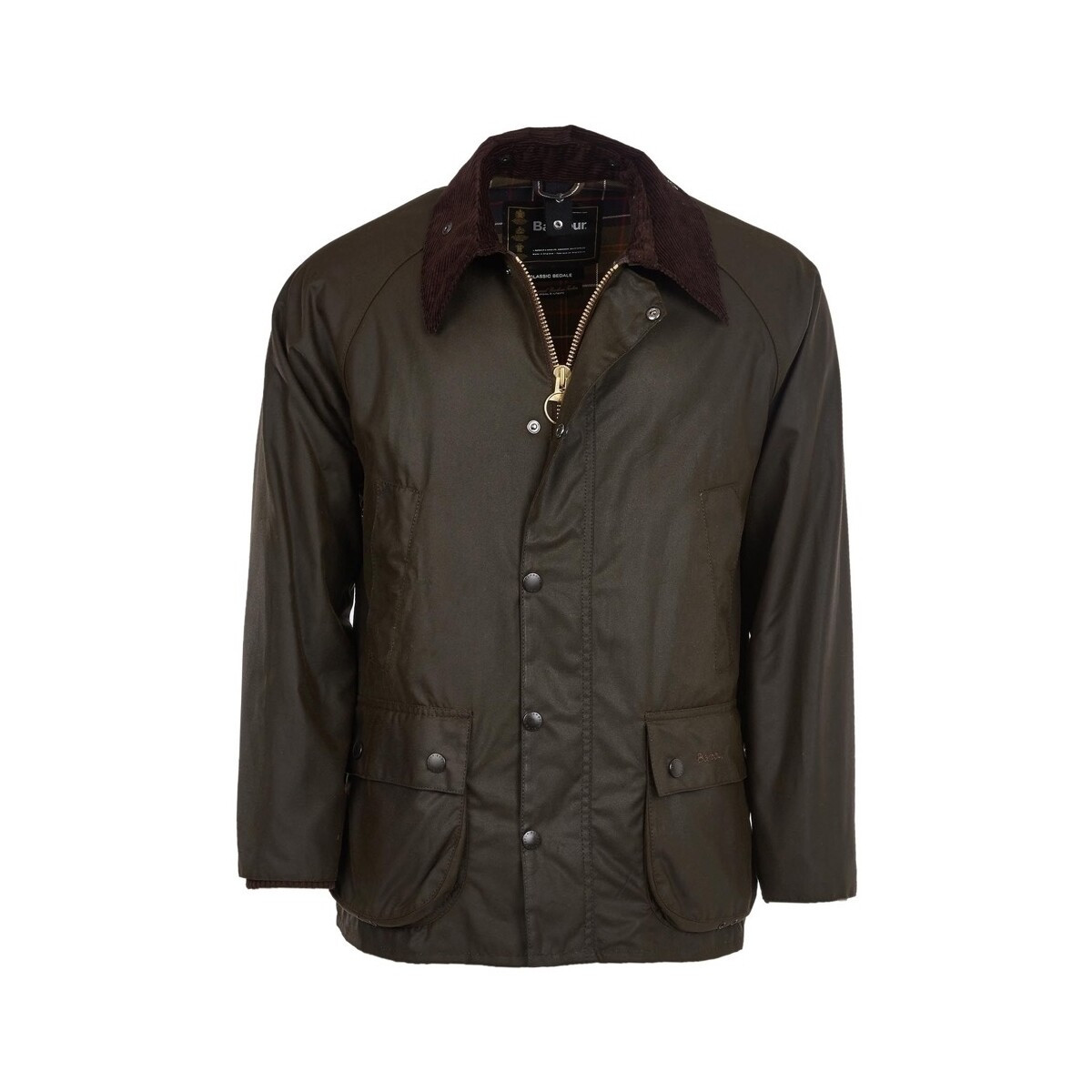 Barbour  Classic Bedale Wax Jacket - Olive  Zelená