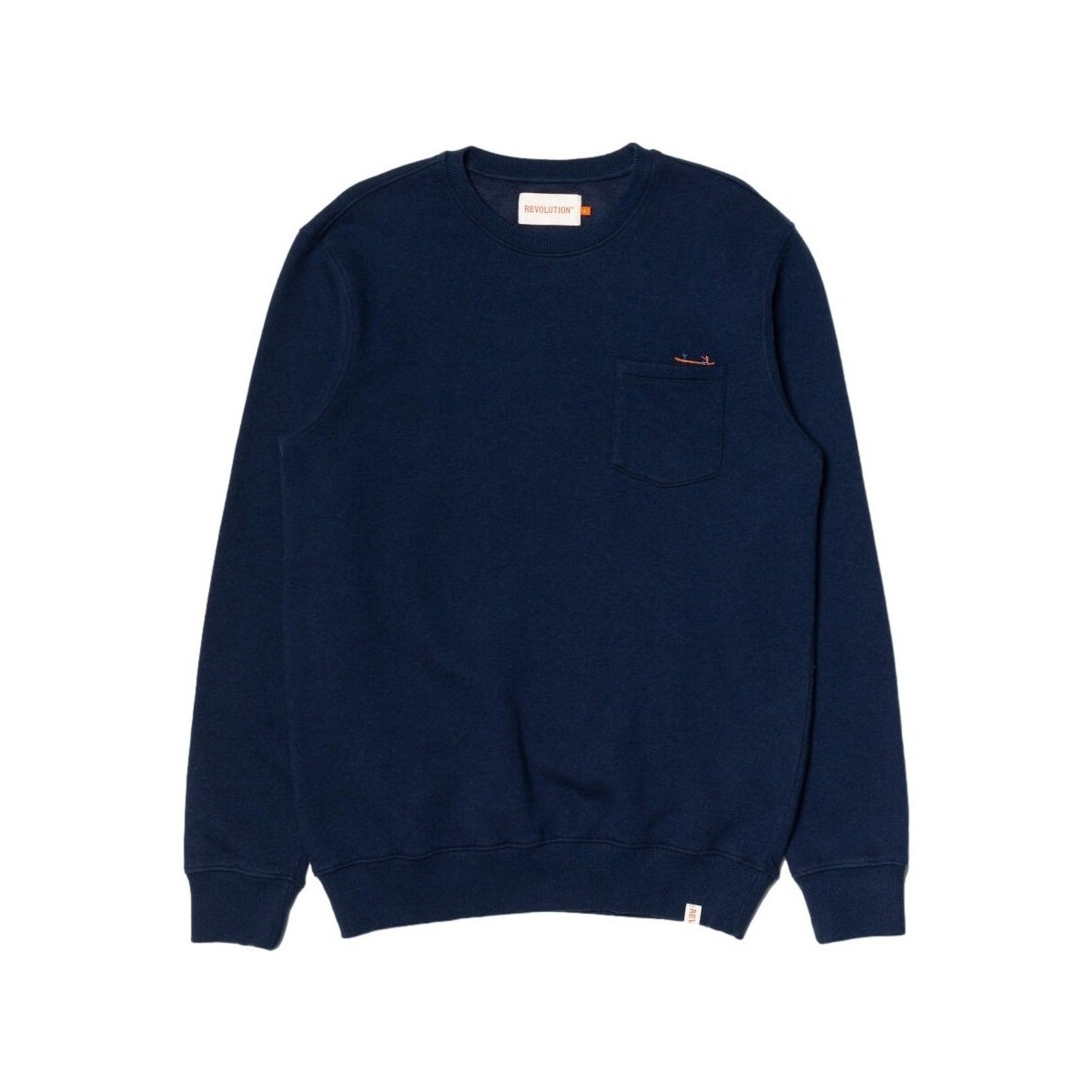 Revolution  Sweatshirt 2678 Seasonal Can - Navy Mel  Modrá