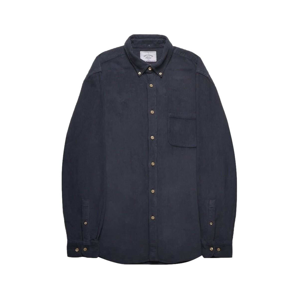 Portuguese Flannel  Lobo Shirt - Navy  Modrá
