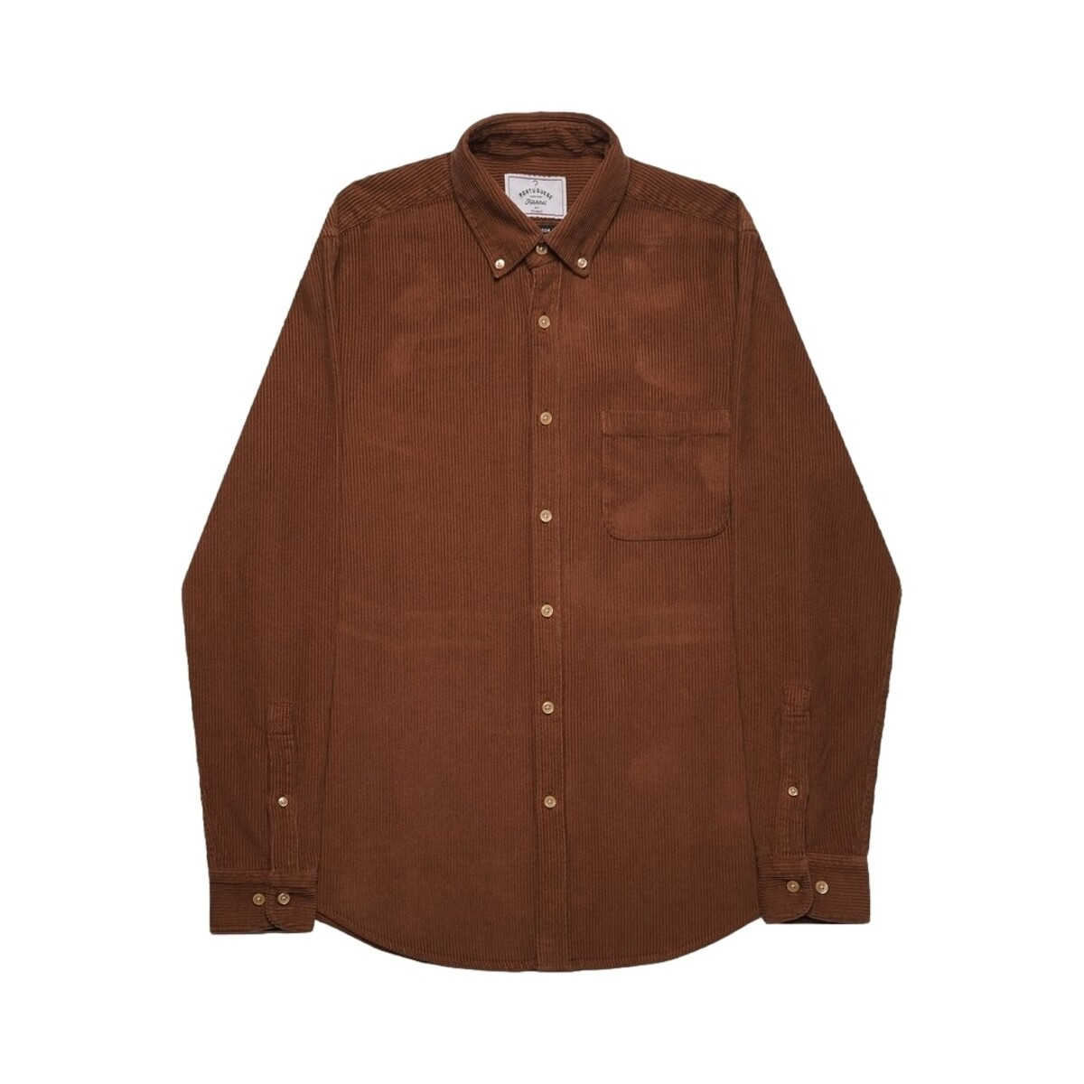 Portuguese Flannel  Lobo Shirt - Brown  Hnědá
