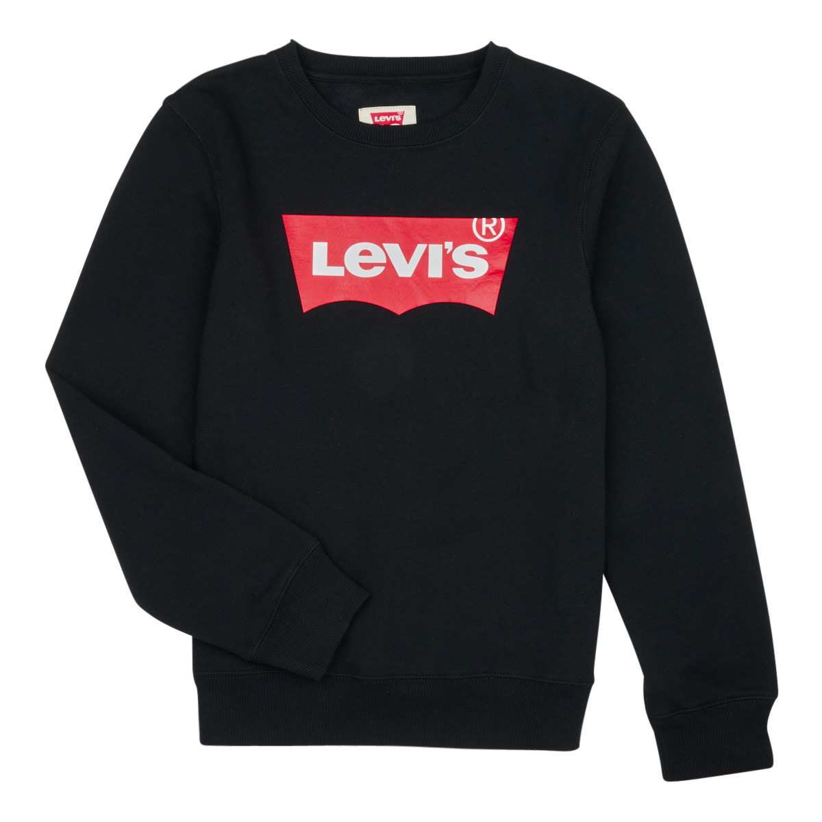 Levis  BATWING CREWNECK  Černá