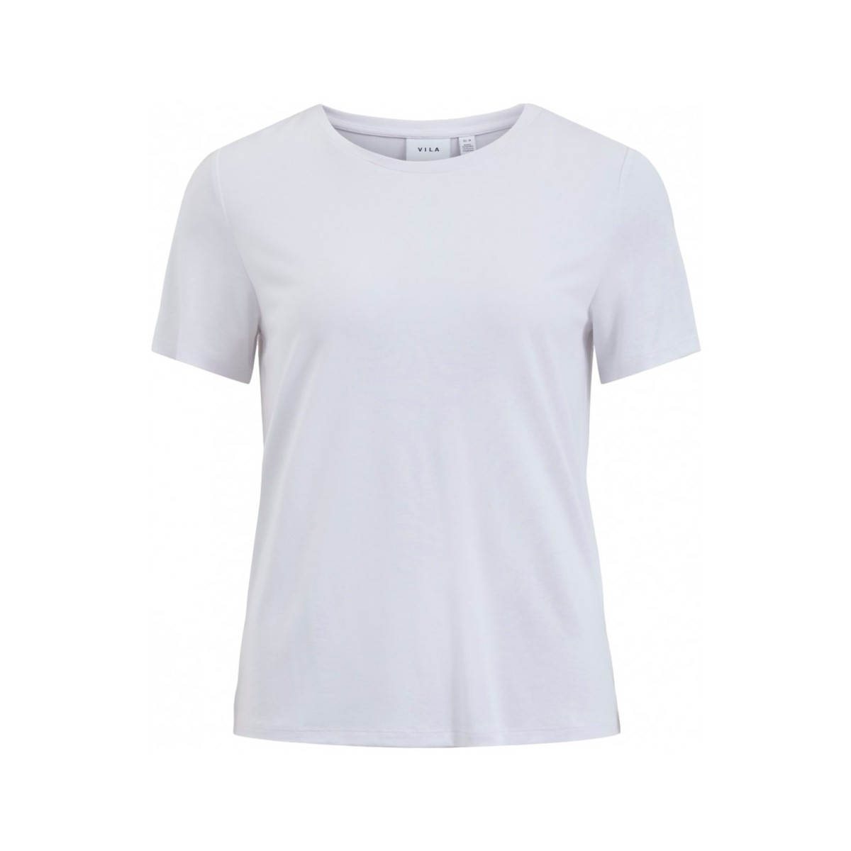 Vila  Modala O Neck T-Shirt - Optical Snow  Bílá
